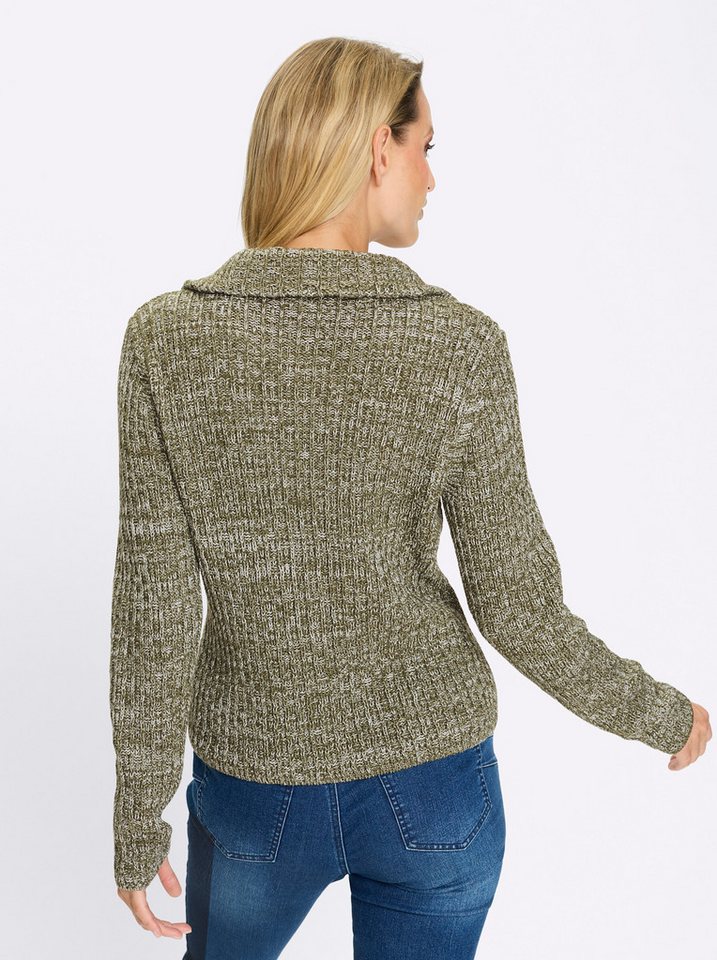 heine Strickjacke Strickjacke Langarm Grobstrick, Feinstrick – Bild 2 von 5