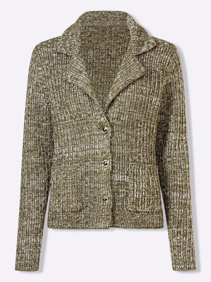 heine Strickjacke Strickjacke Langarm Grobstrick, Feinstrick – Bild 4 von 5
