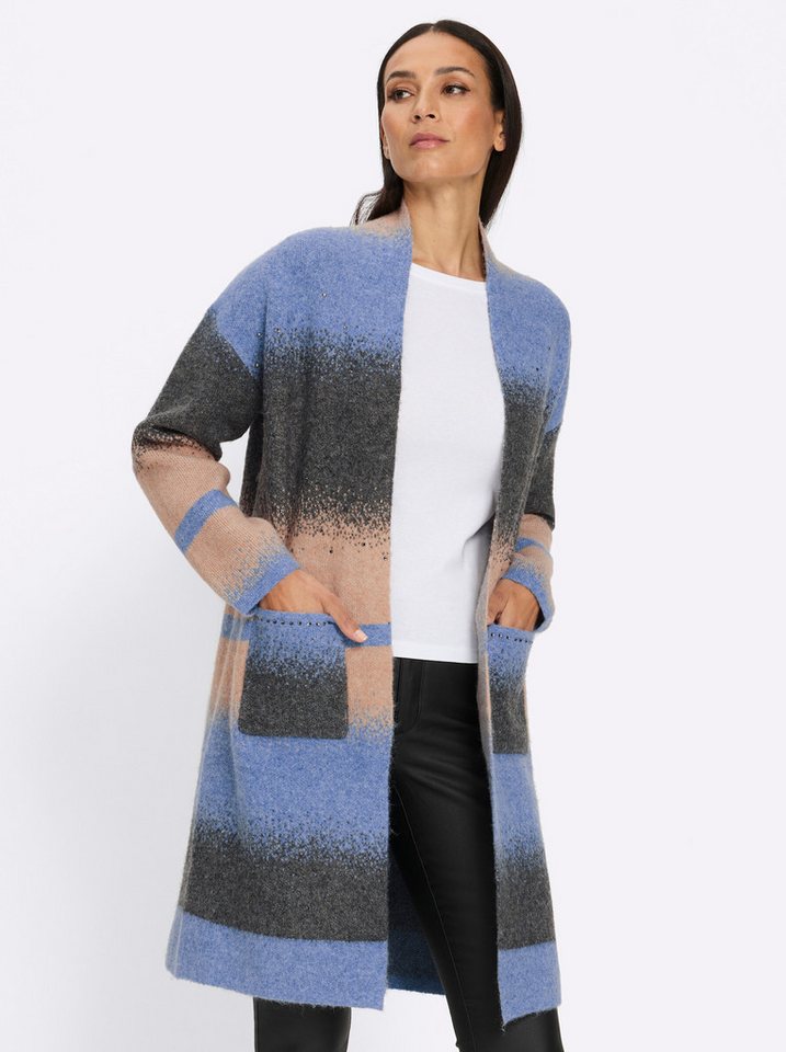 heine Strickjacke Strickjacke Langarm Jacquard – Bild 2 von 5