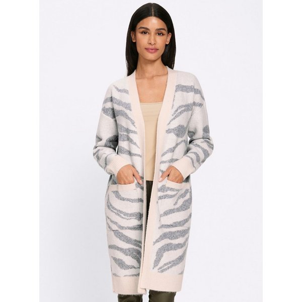 heine Strickjacke Strickmantel Langarm Jacquard