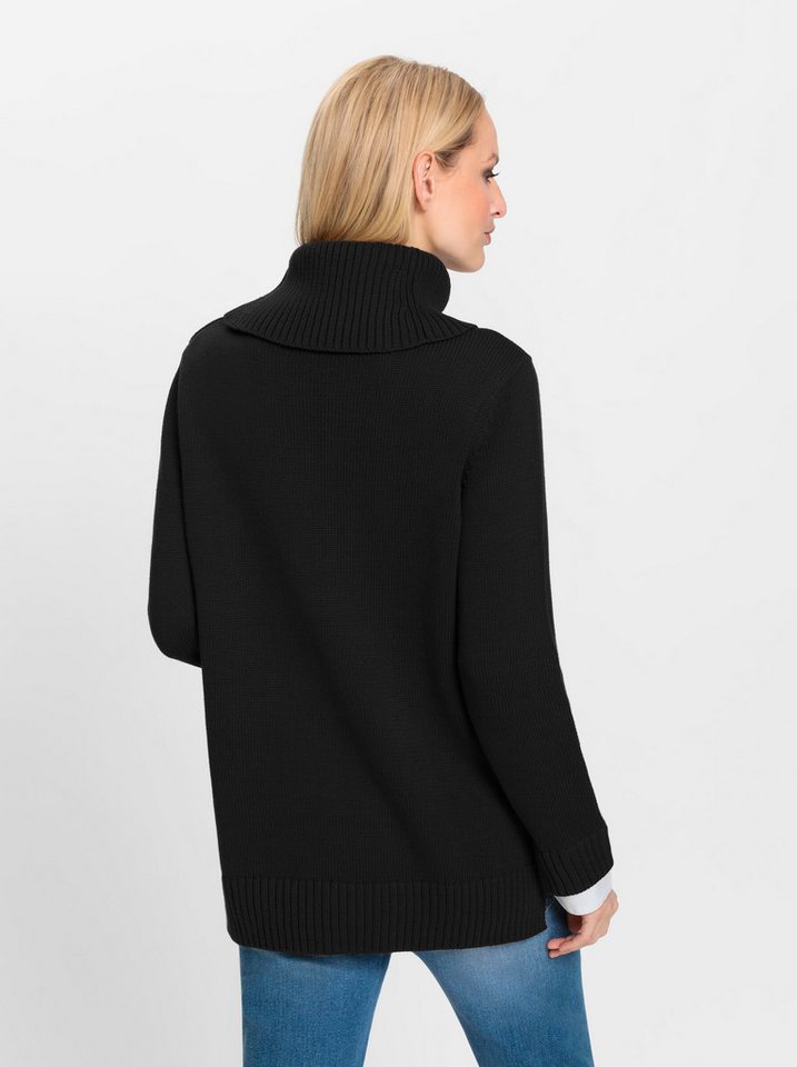 heine Strickpullover 2-in-1-Pullover Langarm Feinstrick – Bild 2 von 4