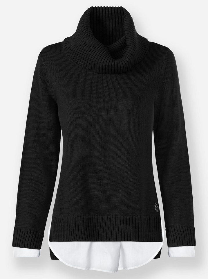 heine Strickpullover 2-in-1-Pullover Langarm Feinstrick – Bild 4 von 4