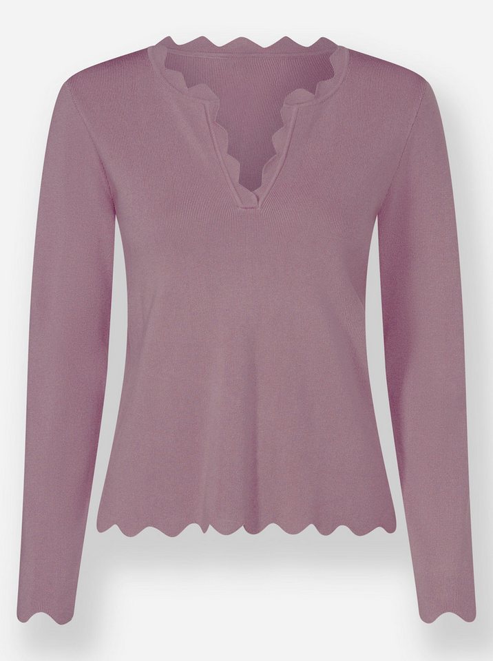 heine Strickpullover Feinstrickpullover Langarm Feinstrick – Bild 3 von 5