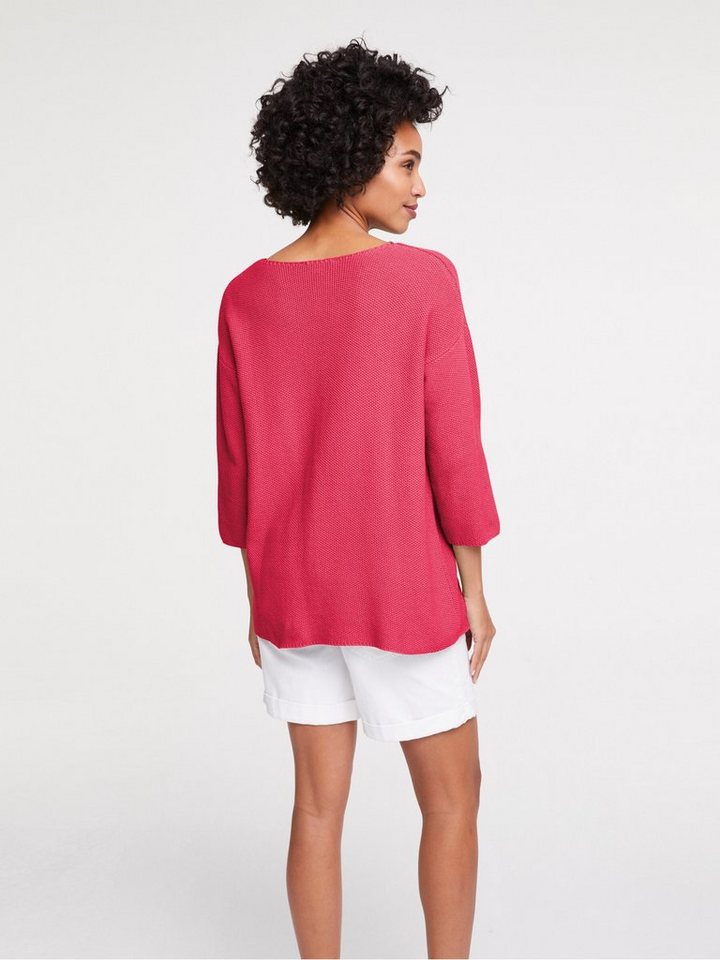 heine Strickpullover Oversized Pullover 3/4-Arm Feinstrick – Bild 4 von 5