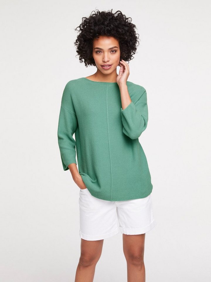 heine Strickpullover Oversized Pullover 3/4-Arm Feinstrick – Bild 2 von 5
