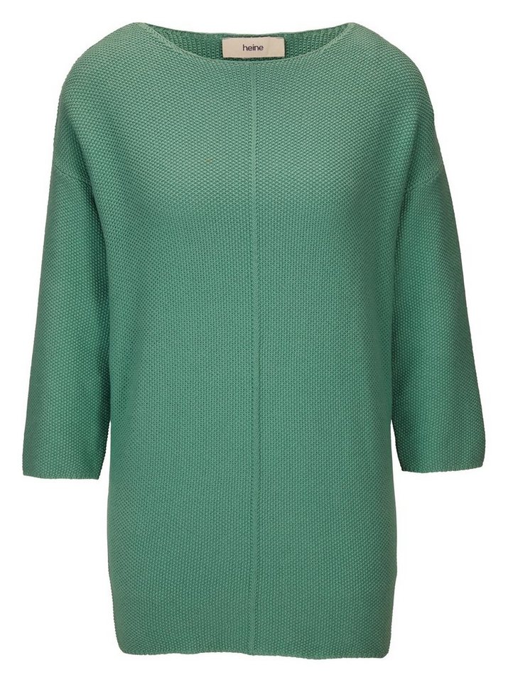 heine Strickpullover Oversized Pullover 3/4-Arm Feinstrick – Bild 4 von 5