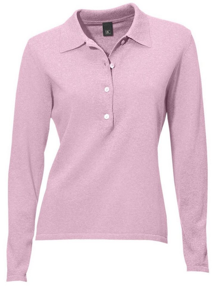 heine Strickpullover Polopullover Langarm Feinstrick – Bild 4 von 5