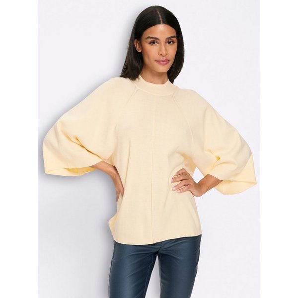 heine Strickpullover Pullover 3/4-Arm Feinstrick