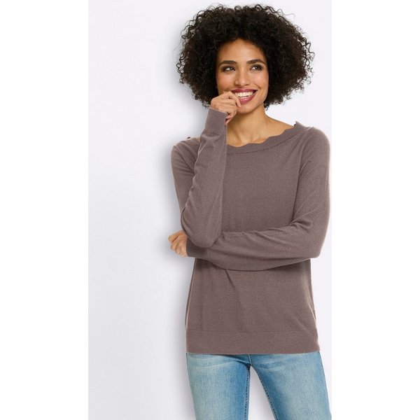 heine Strickpullover Pullover Langarm