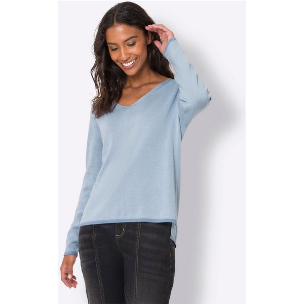 heine Strickpullover Pullover Langarm Feinstrick