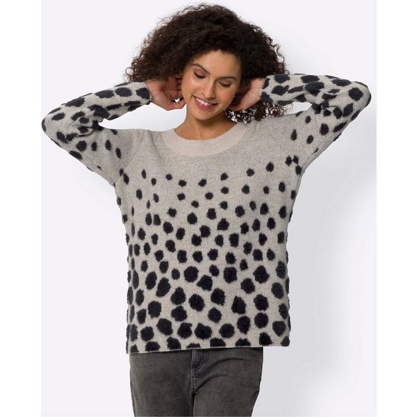 heine Strickpullover Pullover Langarm Jacquard