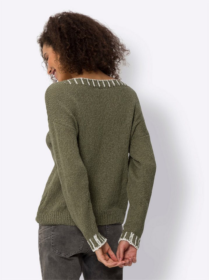 heine Strickpullover Pullover Langarm – Bild 2 von 4