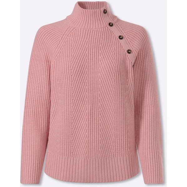 heine Strickpullover Pullover Langarm Ripp