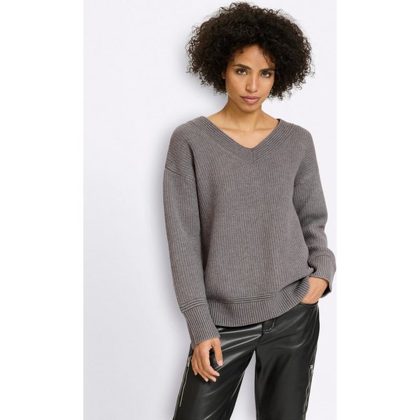 heine Strickpullover Pullover Langarm Rippoptik
