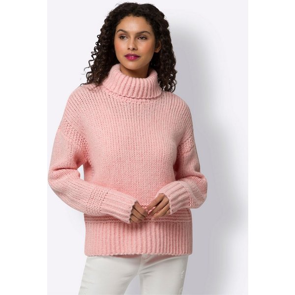 heine Strickpullover Pullover Langarm Strukturstrick