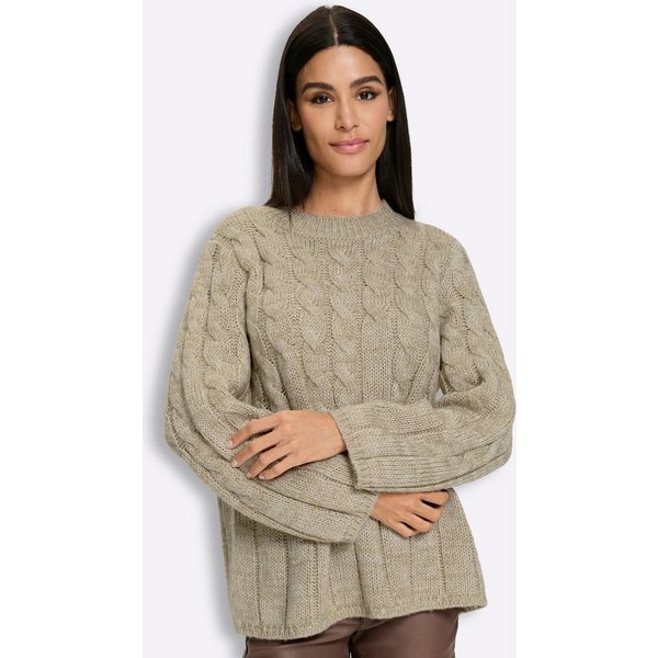 heine Strickpullover Pullover Langarm Zopfmuster