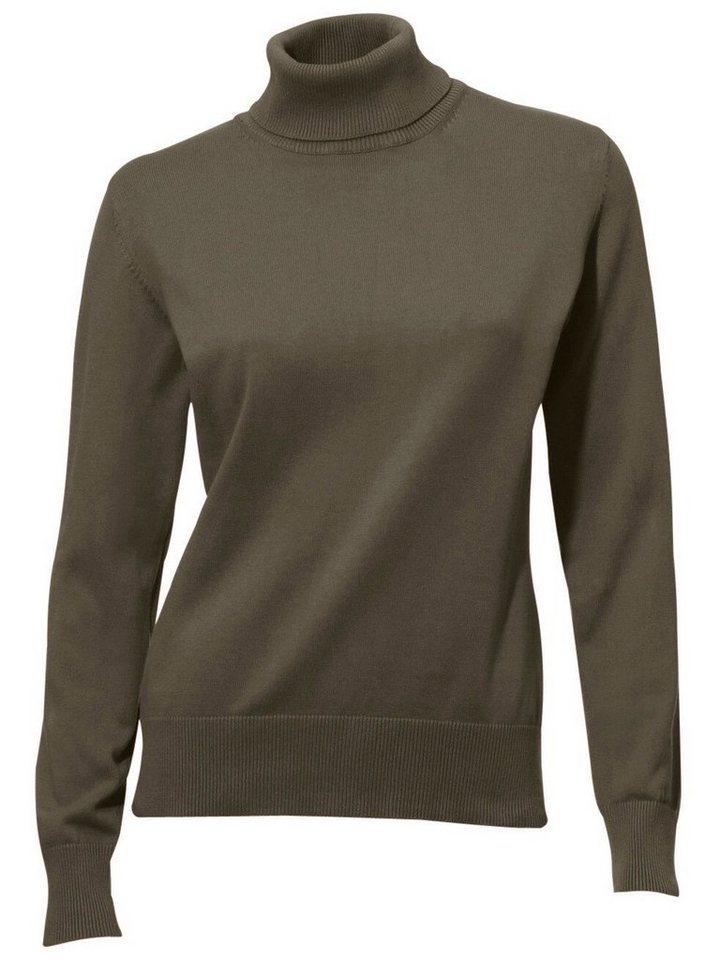 heine Strickpullover Rollkragen-Pullover Langarm Feinstrick – Bild 4 von 5