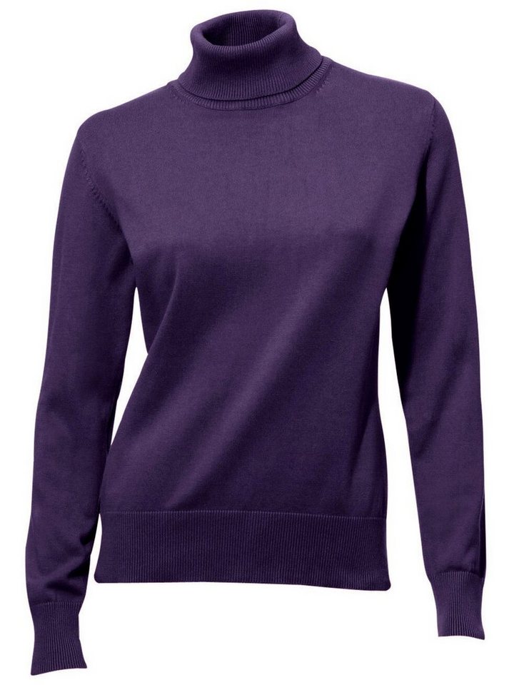 heine Strickpullover Rollkragen-Pullover Langarm Feinstrick – Bild 4 von 5