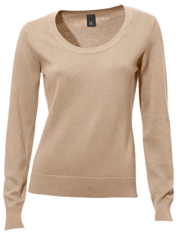 heine Strickpullover Rundhals-Pullover Langarm Feinstrick – Bild 5 von 5