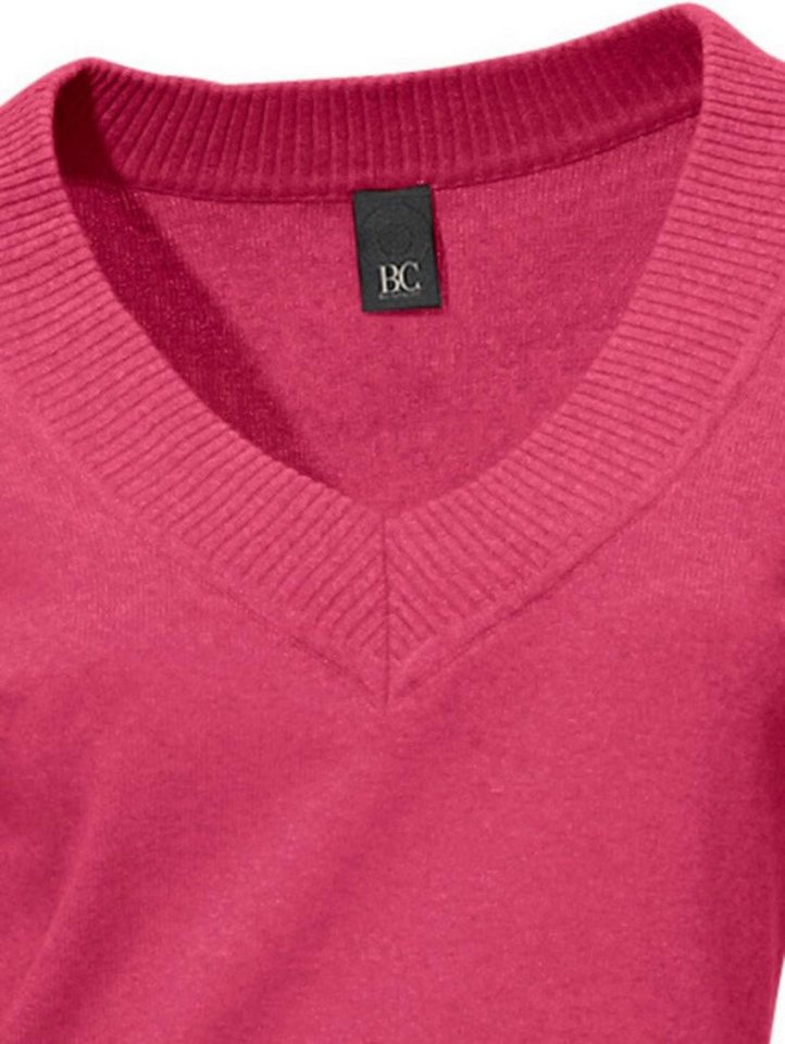 heine Strickpullover V-Pullover Langarm Feinstrick – Bild 5 von 5