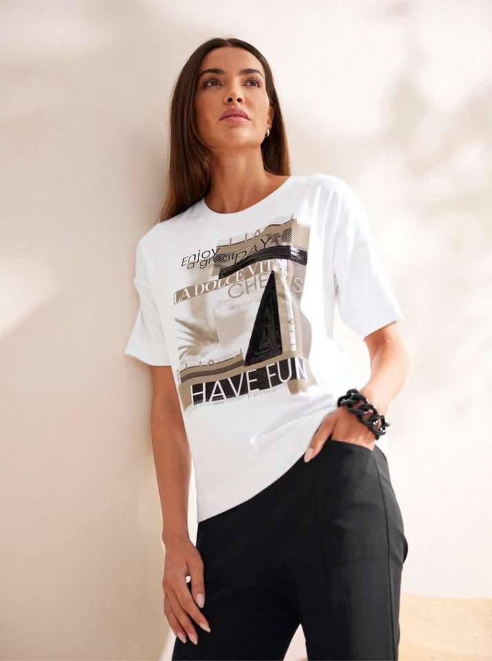 heine T-Shirt Shirt Kurzarm – Bild 3 von 4