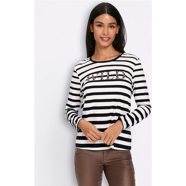 heine T-Shirt Ringelshirt Langarm