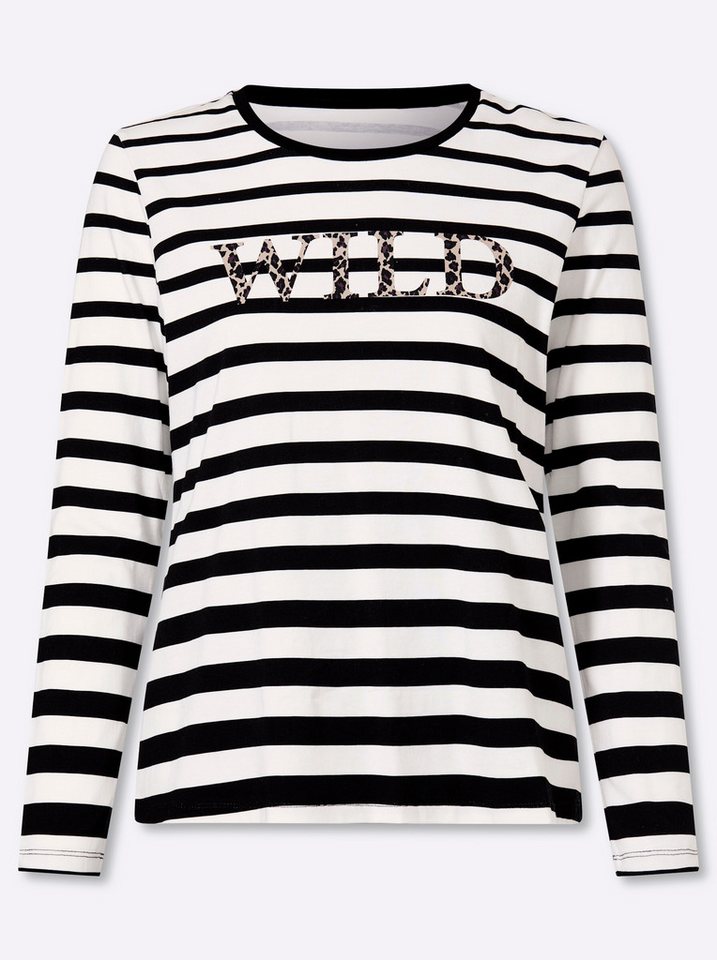 heine T-Shirt Ringelshirt Langarm – Bild 4 von 5