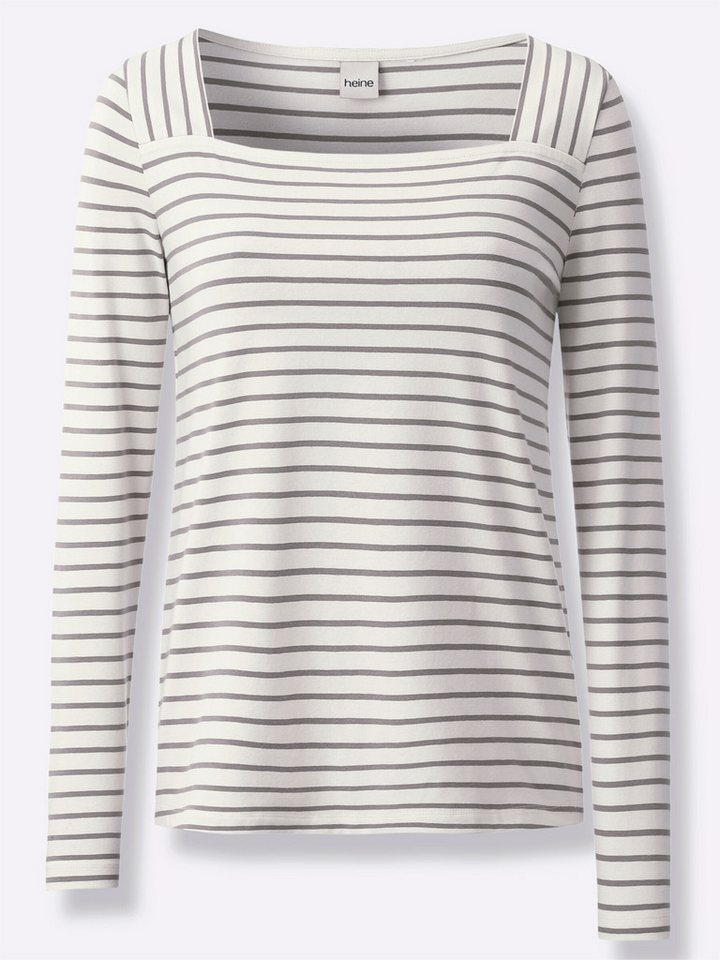 heine T-Shirt Ringelshirt Langarm – Bild 3 von 5