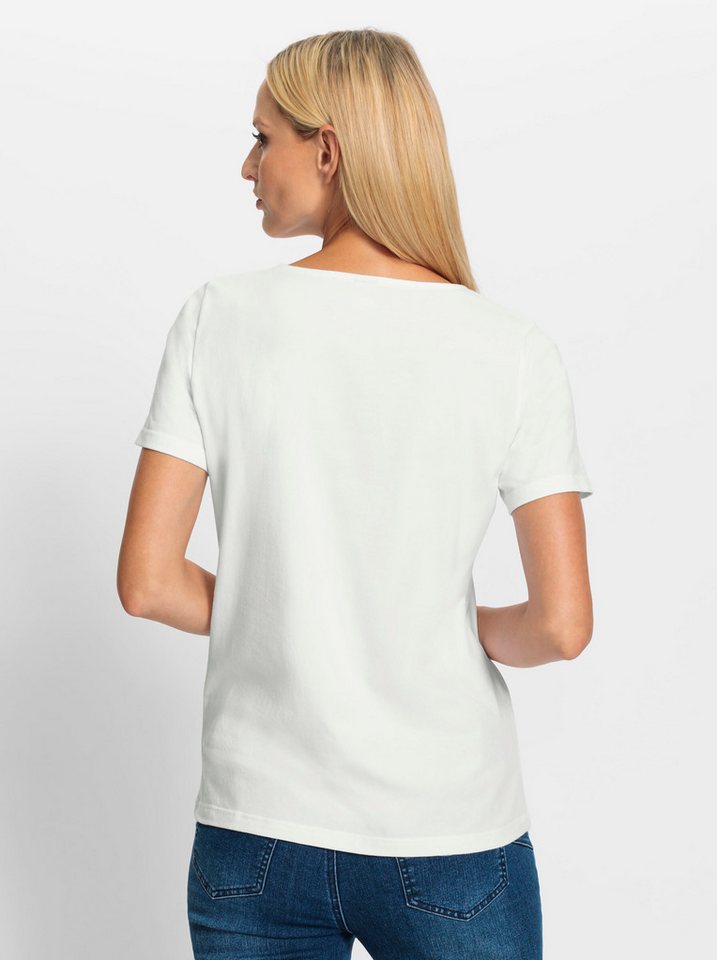heine T-Shirt Rundhalsshirt – Bild 2 von 4