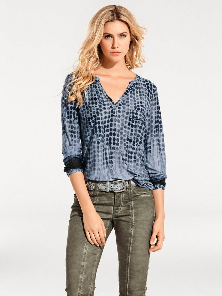 heine T-Shirt Shirtbluse Langarm – Bild 2 von 5
