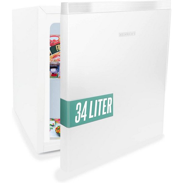 Heinrich´s Gefrierschrank Mini Freezer HGB 4088 W, 51 cm hoch, 44 cm breit, Gefrierbox, 39db, Freezer 33L perfekt Tiefkühlen