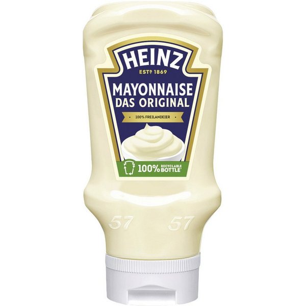 Heinz Saucen, Heinz Mayonnaise Das Original cremig reichhaltig vollmundig 400ml