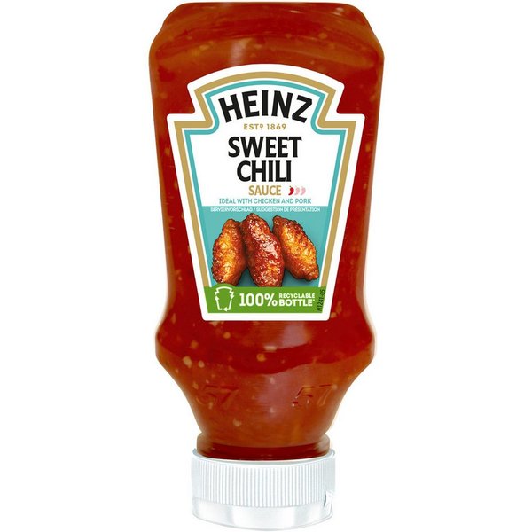 Heinz Saucen, Heinz Sweet Chili Grillsauce ideal zu Geflügel und Fleisch 220ml