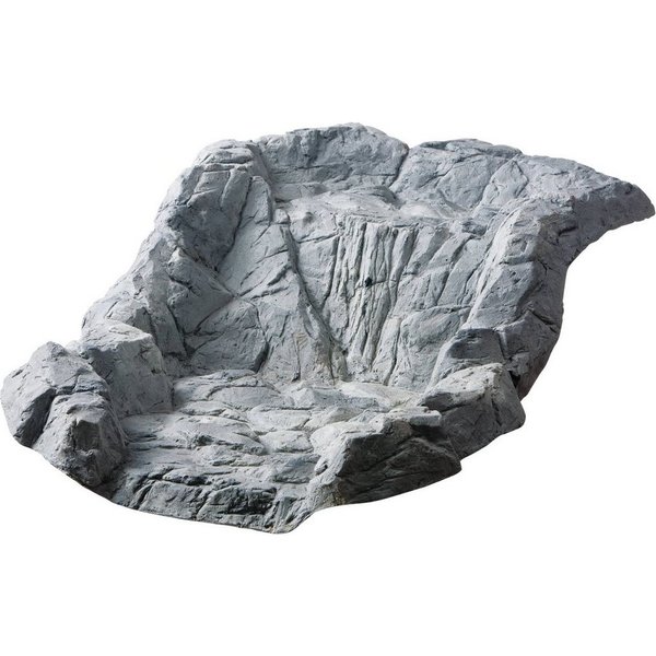 Heissner Bachlaufschale Wasserfallstufe, felsgrau, 80 x 58 x 31 cm, 1-tlg.