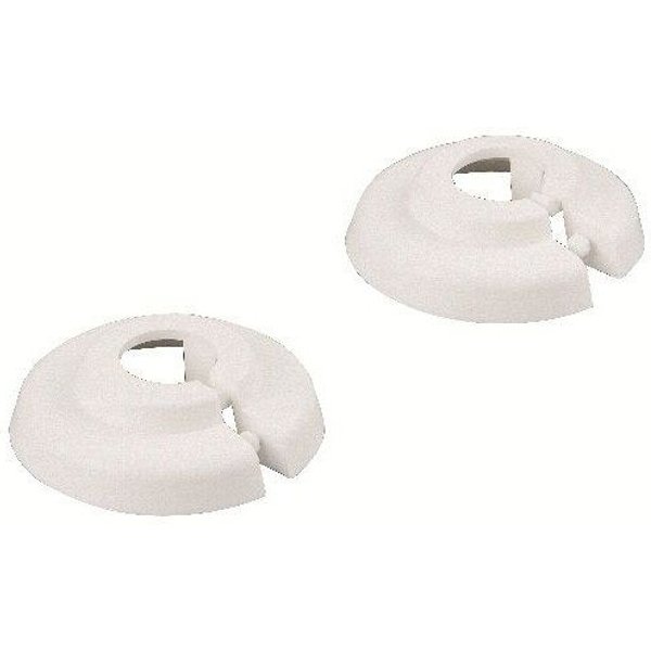 Sanicomfort Heizkörper sanicomfort PVC-Klapprosetten 22 mm, weiß, 2 Stück