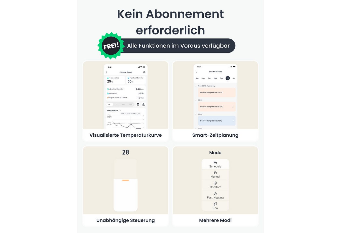 SwitchBot Heizkörperthermostat SwitchBot smartes Heizkörperthermostat – Bild 5 von 5