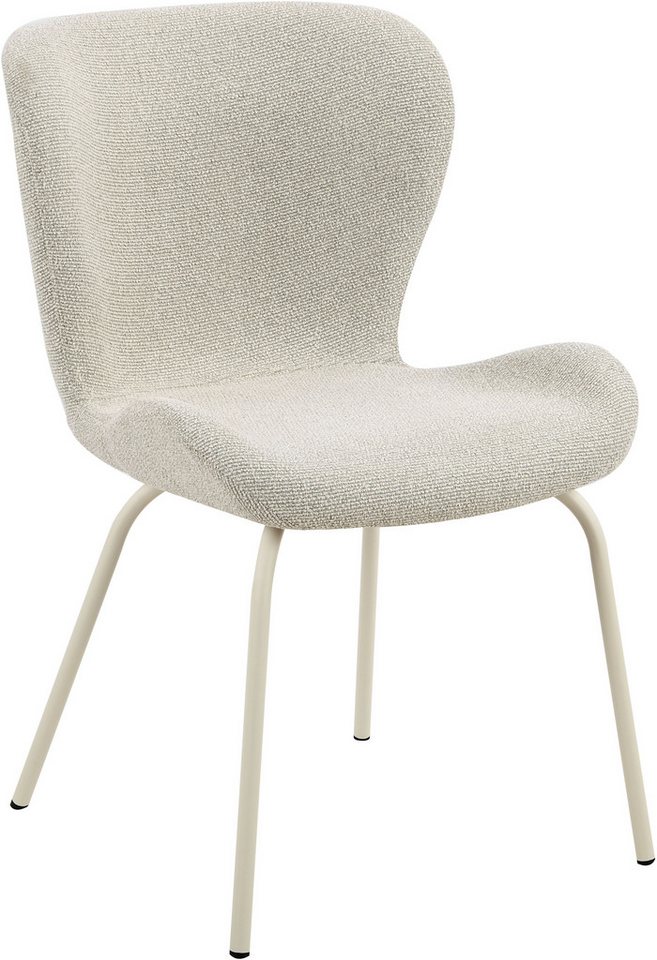 HELA 4-Fußstuhl LAGOS (Set, 2 St), 4-Fußstuhl XL, Gestell angepasst, Webstoff, 140kg belastbar – Bild 2 von 5