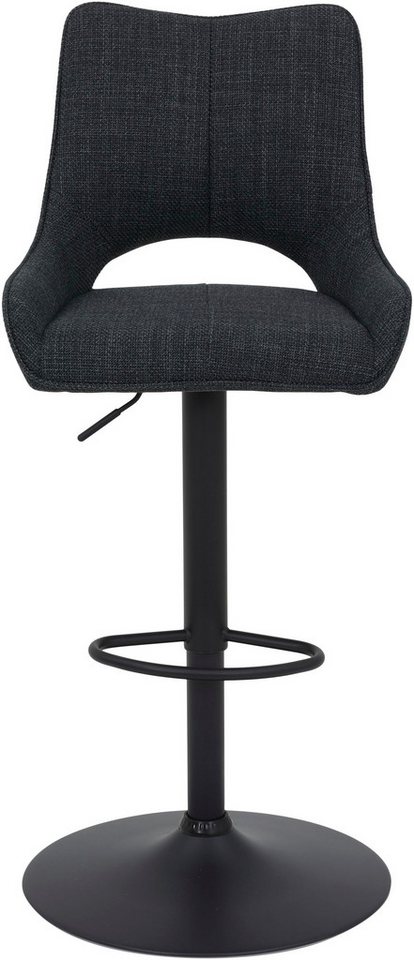 HELA Barhocker ROCKPORT (Set), drehbar,höhenverstellbar,Gasdruckfeder,Rückenausschnitt,Tellerfuß – Bild 2 von 5