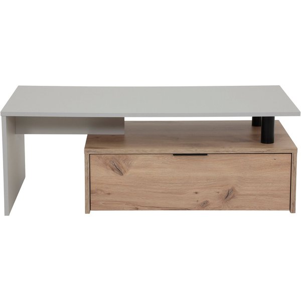 HELA Couchtisch DENNIS, Stauraum mit Schubkasten, Breite 110 cm