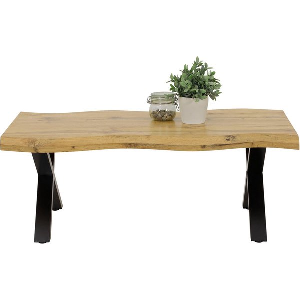 HELA Couchtisch GERD, Baumkantenoptik, Breite 110 cm