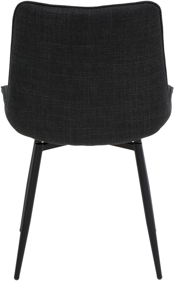HELA Drehstuhl Vierfußstuhl BERGEN (Set, 4 St), Esszimmerstuhl, XL-Sitzbreite, 360° drehbar – Bild 4 von 5
