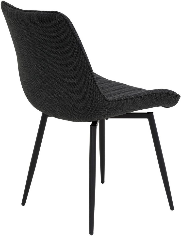 HELA Drehstuhl Vierfußstuhl BERGEN (Set, 4 St), Esszimmerstuhl, XL-Sitzbreite, 360° drehbar – Bild 5 von 5