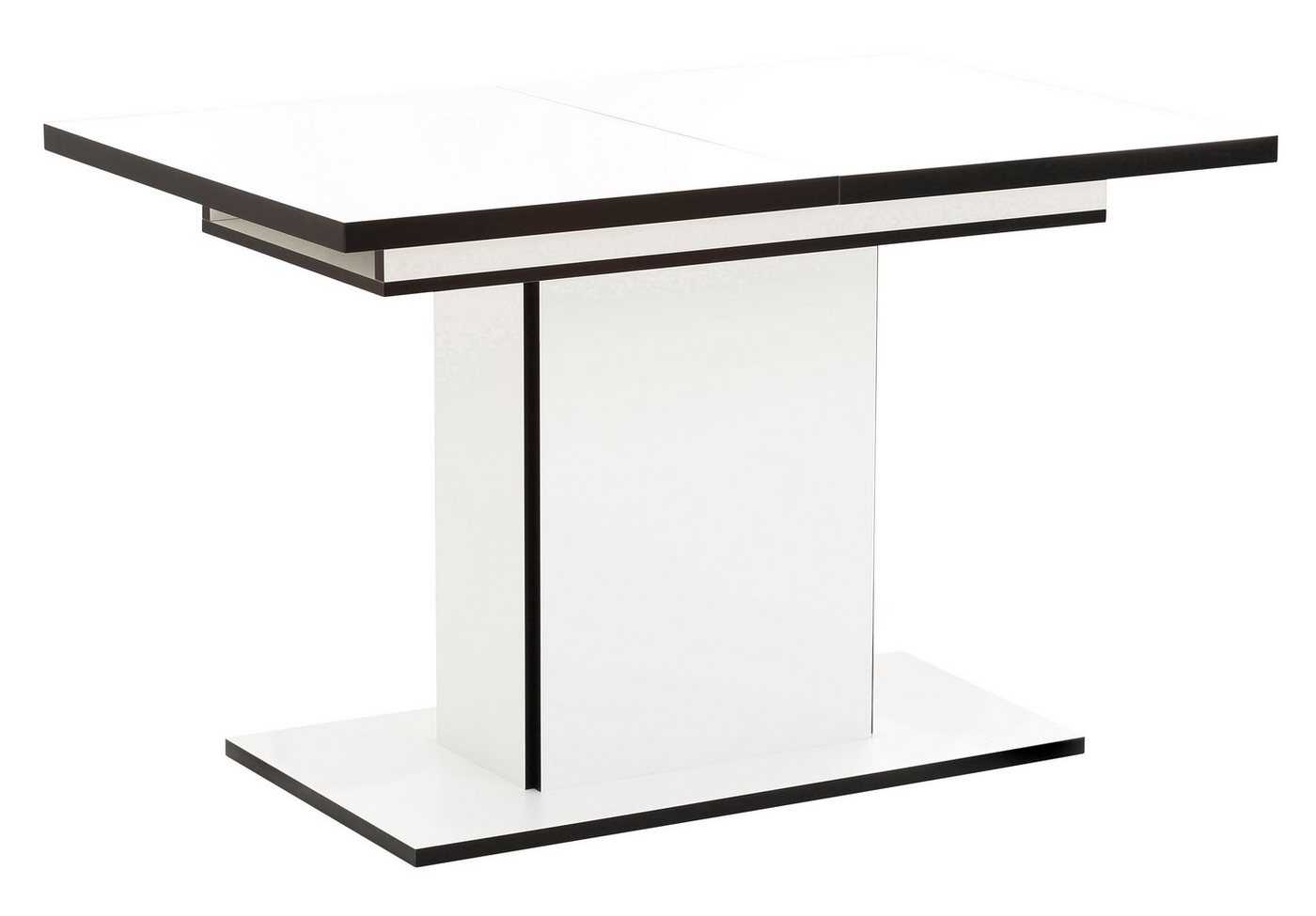 HELA Essgruppe Ariana, Esstisch mit 6 Stühlen, ausziehbarer Küchentisch, (Set, 7-tlg., 1 Tisch ausziehbar / 6 Stühle), Tisch 120-160cm, 6 Stühle mit hoher Belas – Bild 4 von 5