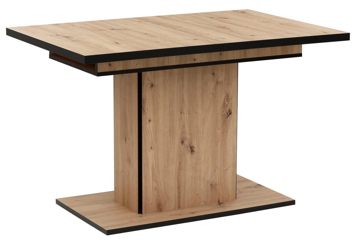 HELA Essgruppe Ariana, Esstisch mit 6 Stühlen, ausziehbarer Küchentisch, (Set, 7-tlg., 1 Tisch ausziehbar / 6 Stühle), Tisch 120-160cm, 6 Stühle mit hoher Belas – Bild 4 von 5