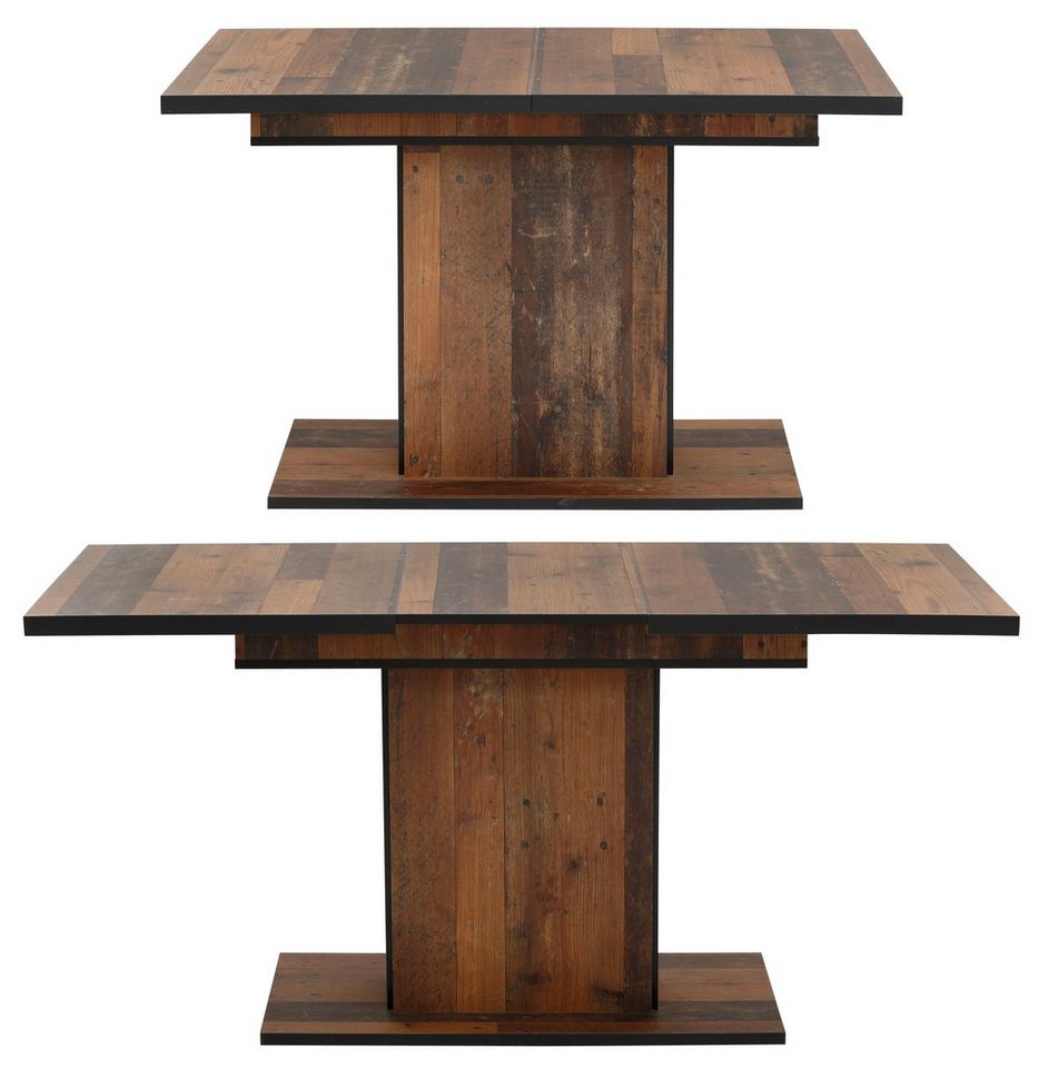 HELA Essgruppe Ariana, Esstisch mit 6 Stühlen, ausziehbarer Küchentisch, (Set, 7-tlg., 1 Tisch ausziehbar / 6 Stühle), Tisch 120-160cm, 6 Stühle mit hoher Belas – Bild 5 von 5