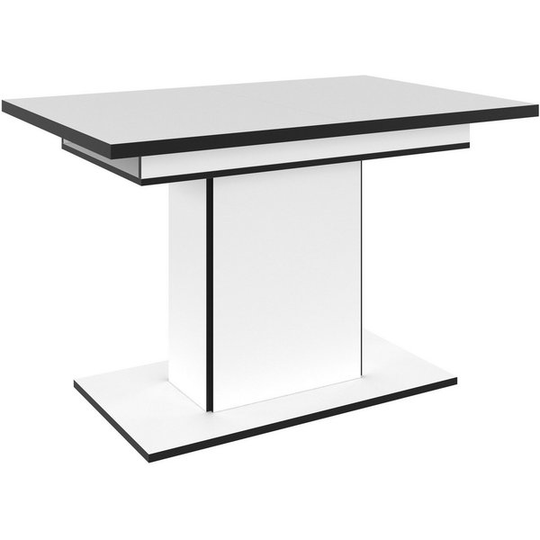 HELA Esstisch Ariana, Tisch, Küchentisch, Auszugstisch, durch innenliegende Einlegeplatten ausziehbar 120-160 cm