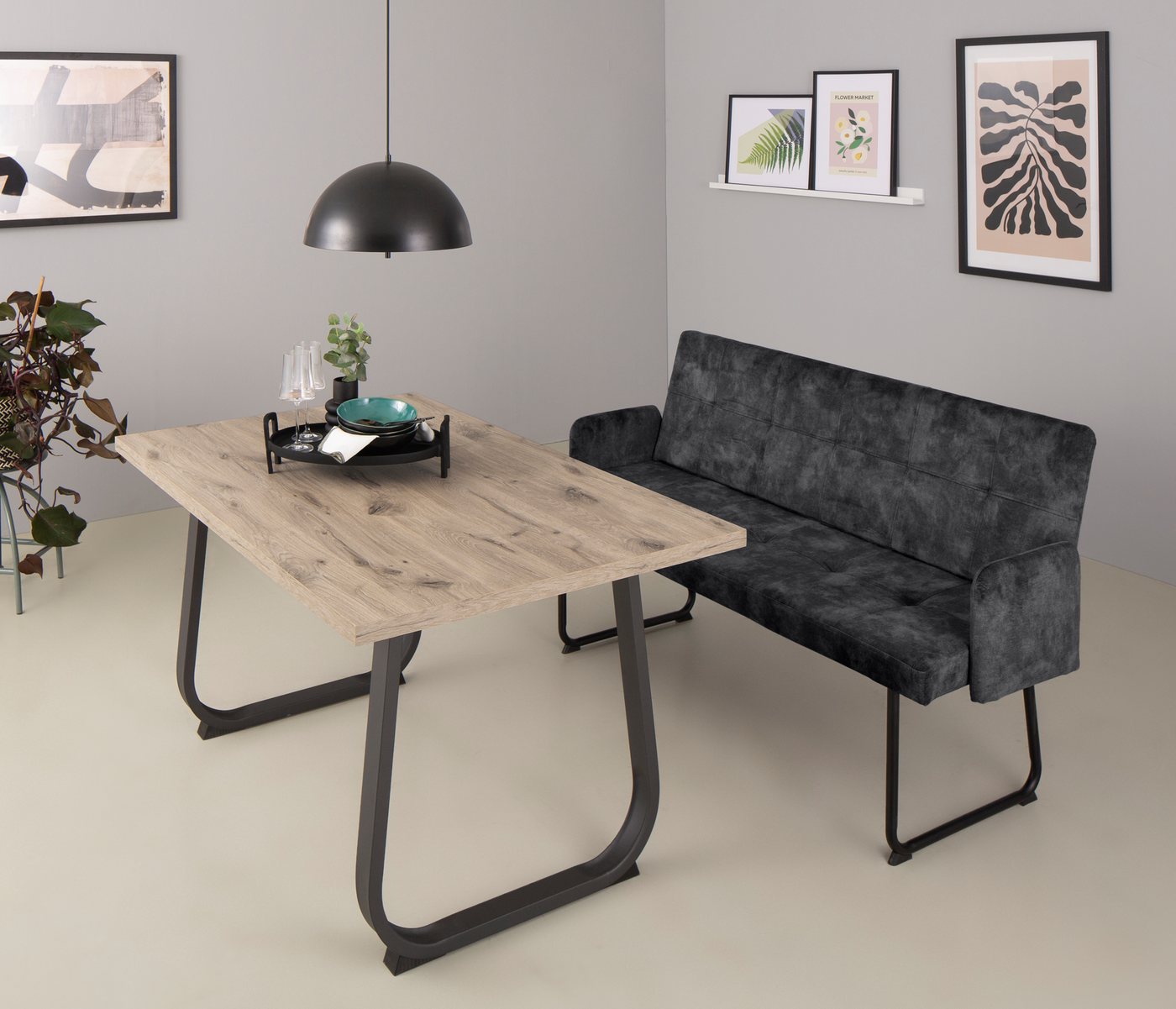 HELA Esstisch Luise T, Breite 140 cm – Bild 4 von 5