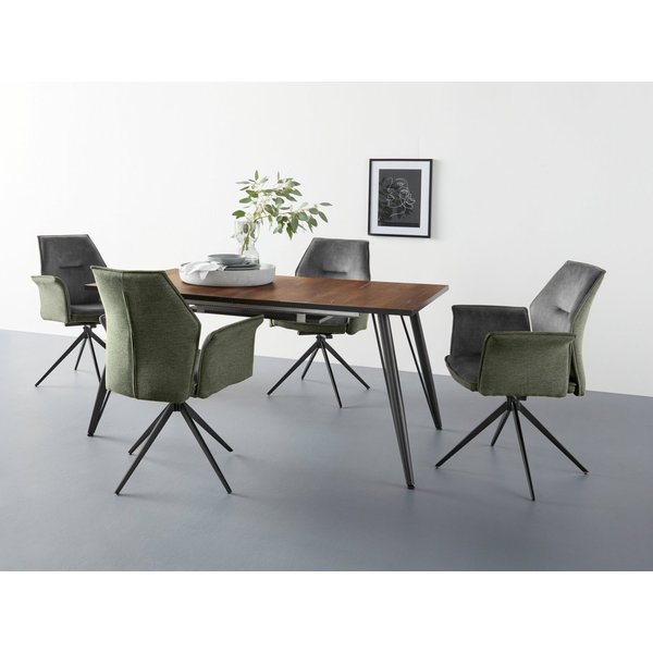 HELA Esszimmersessel SUSANNE (Set), Esszimmerstuhl, Drehstuhl, 1 oder 4 Stück