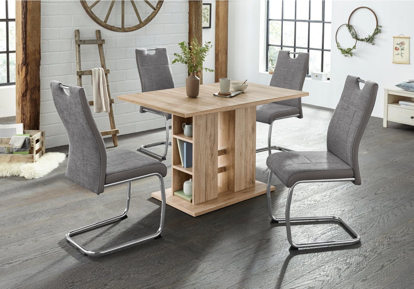 HELA Esszimmerstuhl Alina (Set, 2 St), 2 oder 4 Stück, Schwingstuhl – Bild 2 von 5