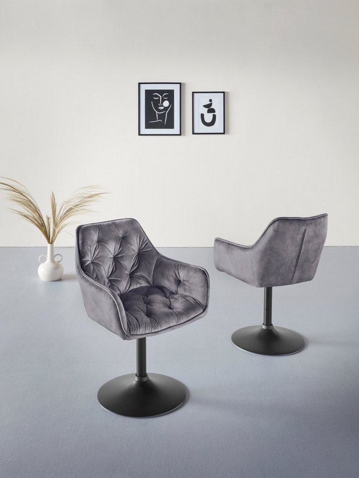 HELA Esszimmerstuhl BIRTE (Set, 1 St), Drehfunktion, als Einzelstuhl oder im 2er-Set – Bild 2 von 5